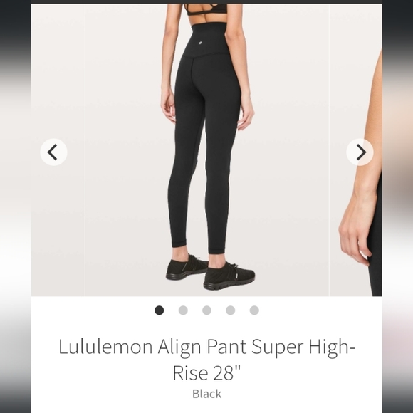 🍋 LULULEMON 🍋 Align 28" Black Size 2 - Picture 9 of 13